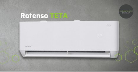 Rotenso TETA - spoľahlivá a tichá klimatizácia do vášho bytu