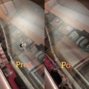 Oprava prasklín na skle