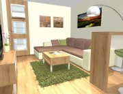 Grafický návrh obývačky