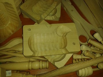 Rezbárske výrobky - Veľkonočný farmársky trh