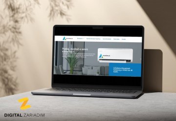 Tvorba web stránky arcticklima.sk