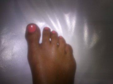 narodeninova pedikura